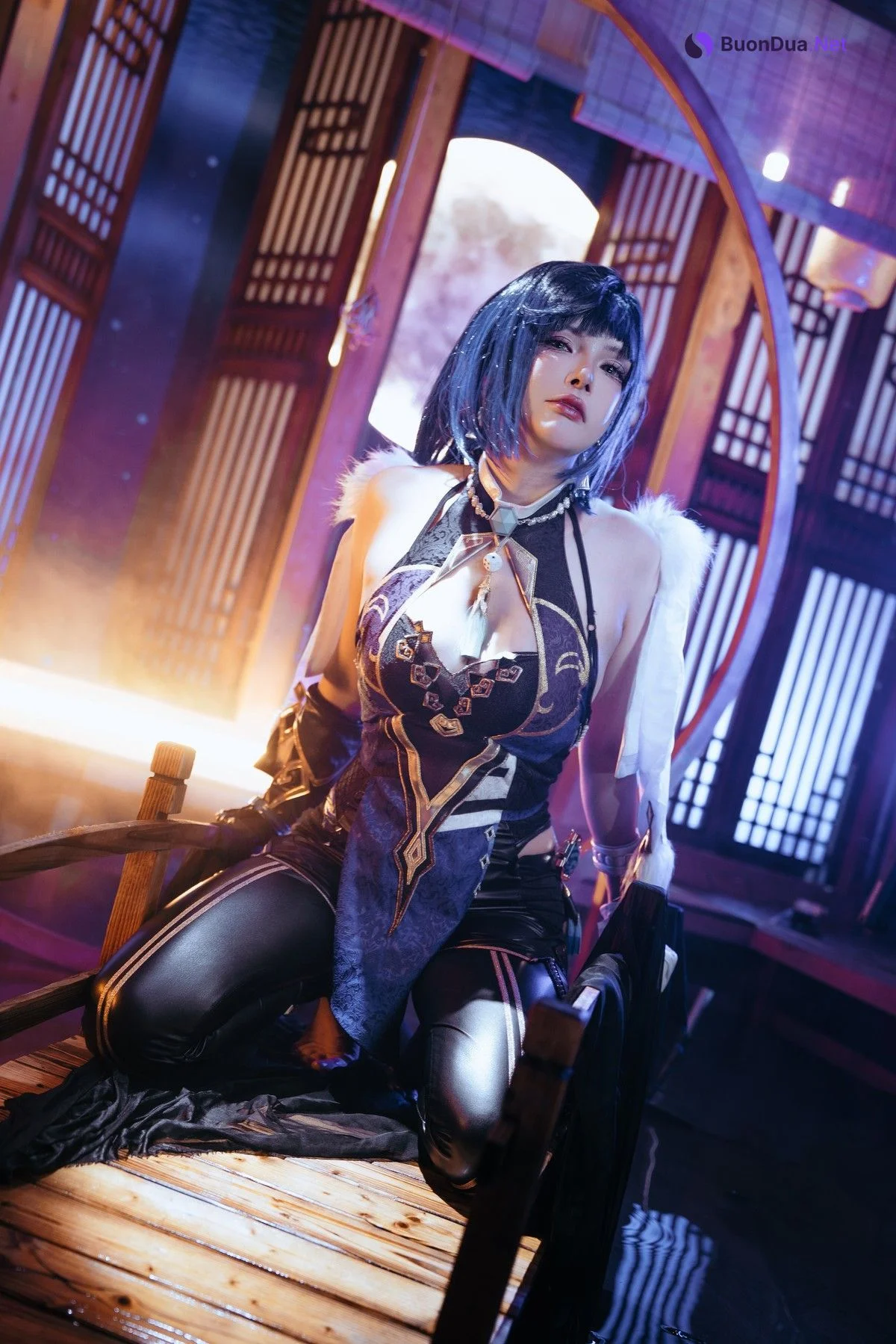 Cosplay 夏小秋秋秋 夜兰 - Photo 16