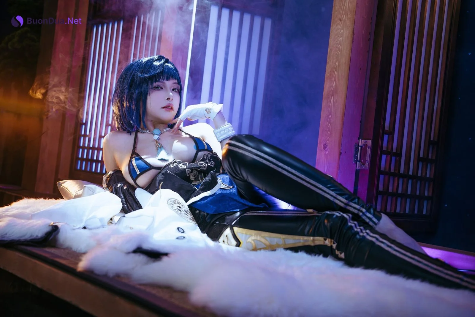 Cosplay 夏小秋秋秋 夜兰 - Photo 19
