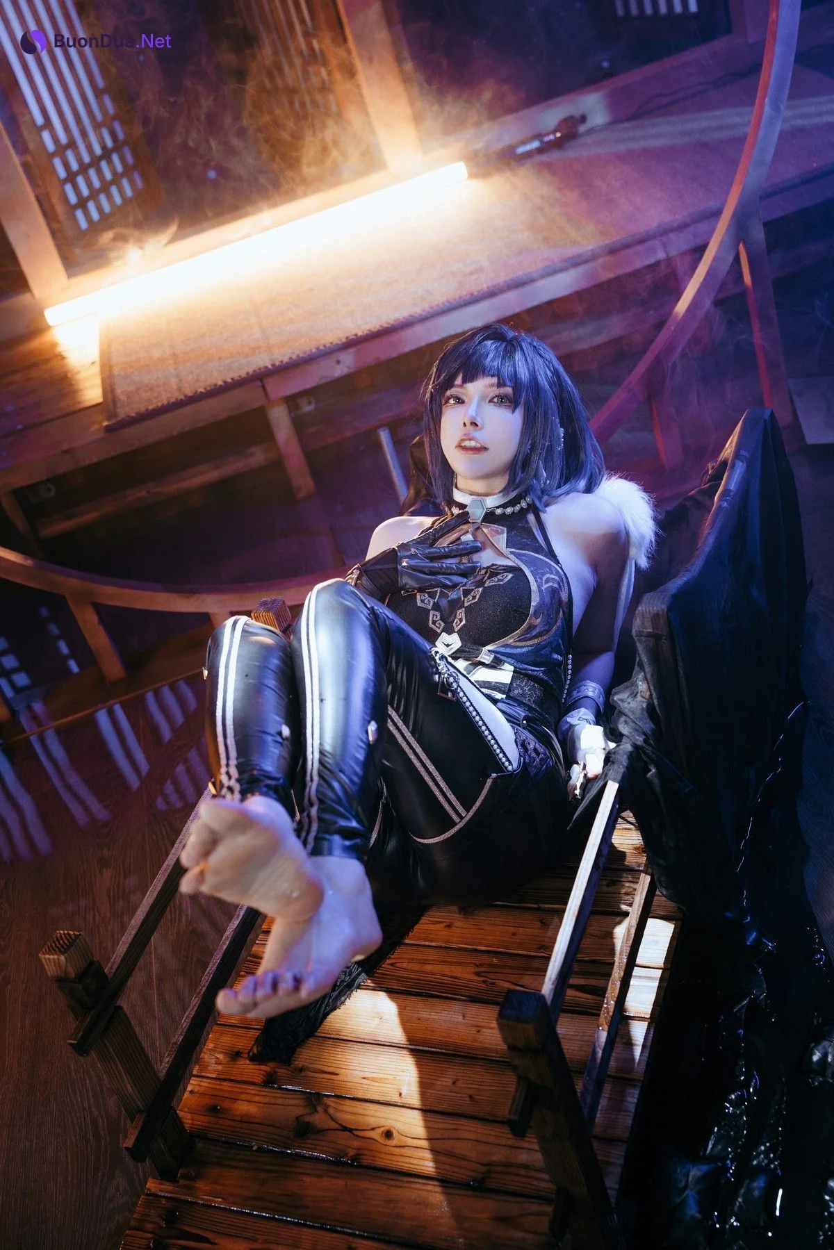 Cosplay 夏小秋秋秋 夜兰 - Photo 2