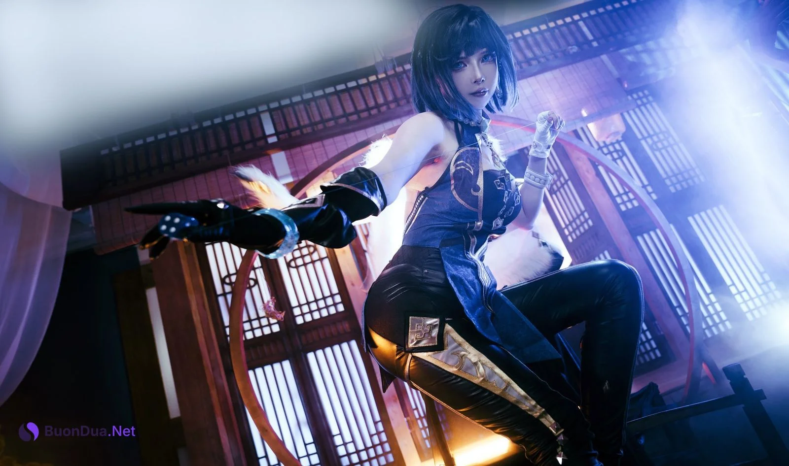 Cosplay 夏小秋秋秋 夜兰 - Photo 20