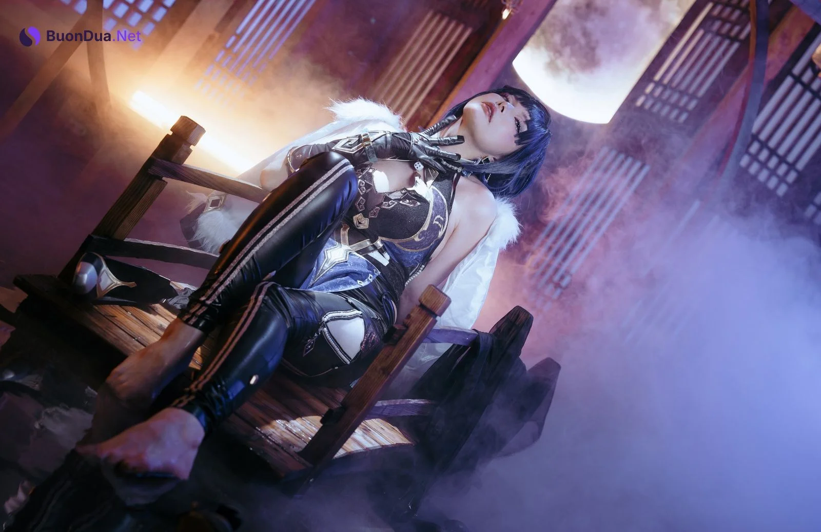 Cosplay 夏小秋秋秋 夜兰 - Photo 7