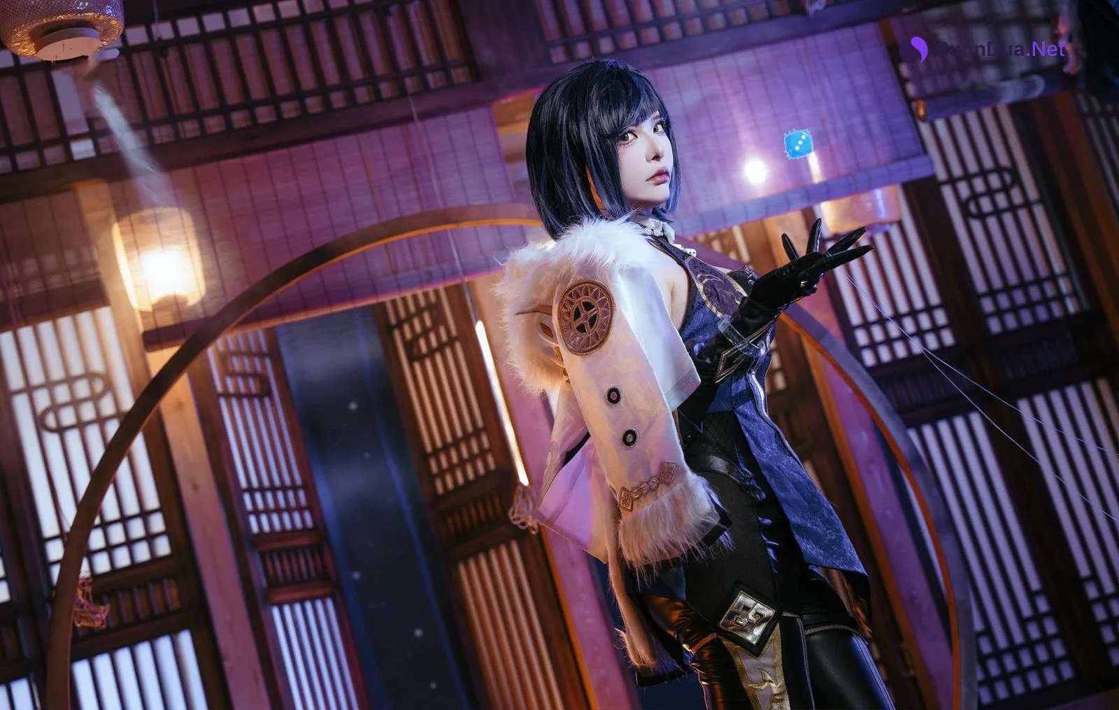 Cosplay 夏小秋秋秋 夜兰 - Photo 8