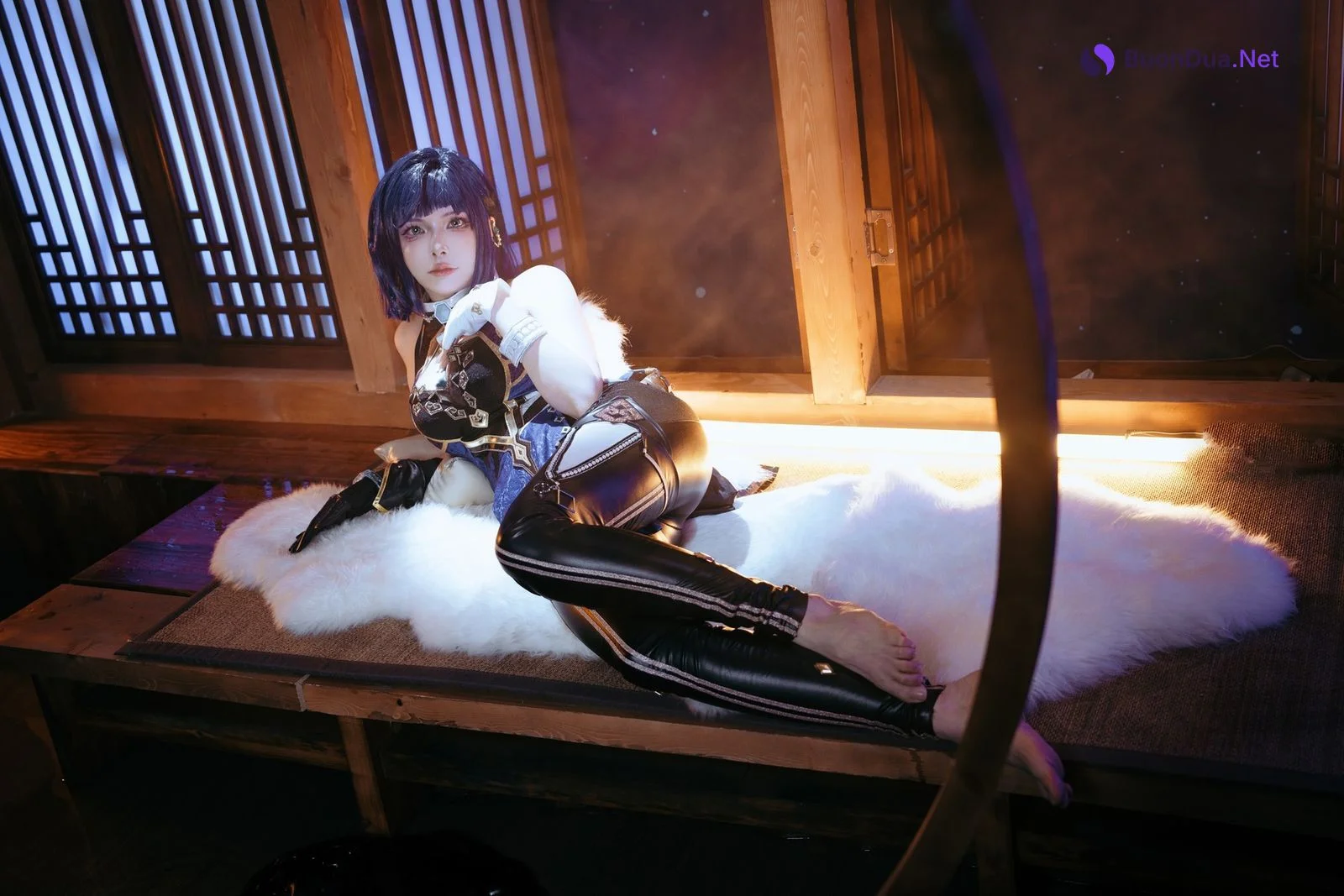 Cosplay 夏小秋秋秋 夜兰 - Photo 9