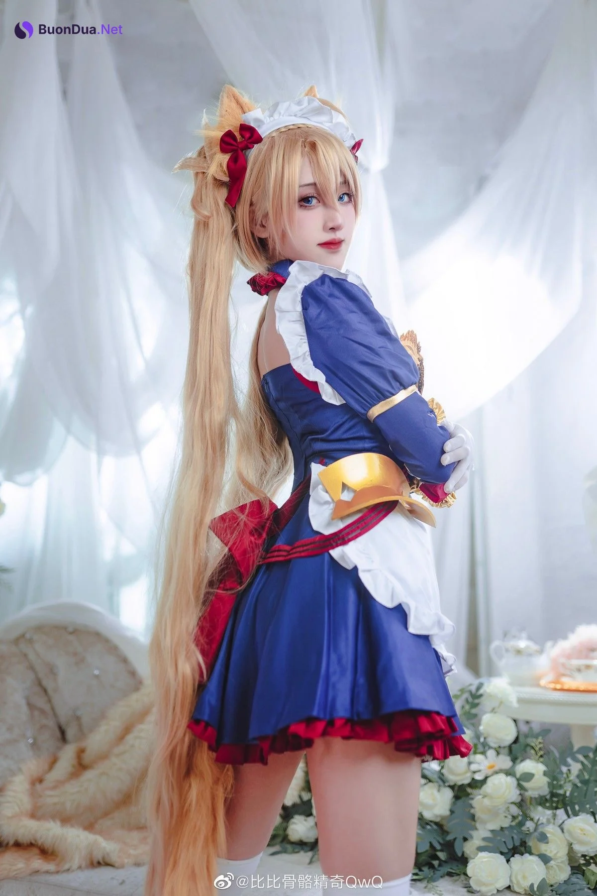 比比骨骼精奇 Cosplay 布拉达曼特 - Photo 14