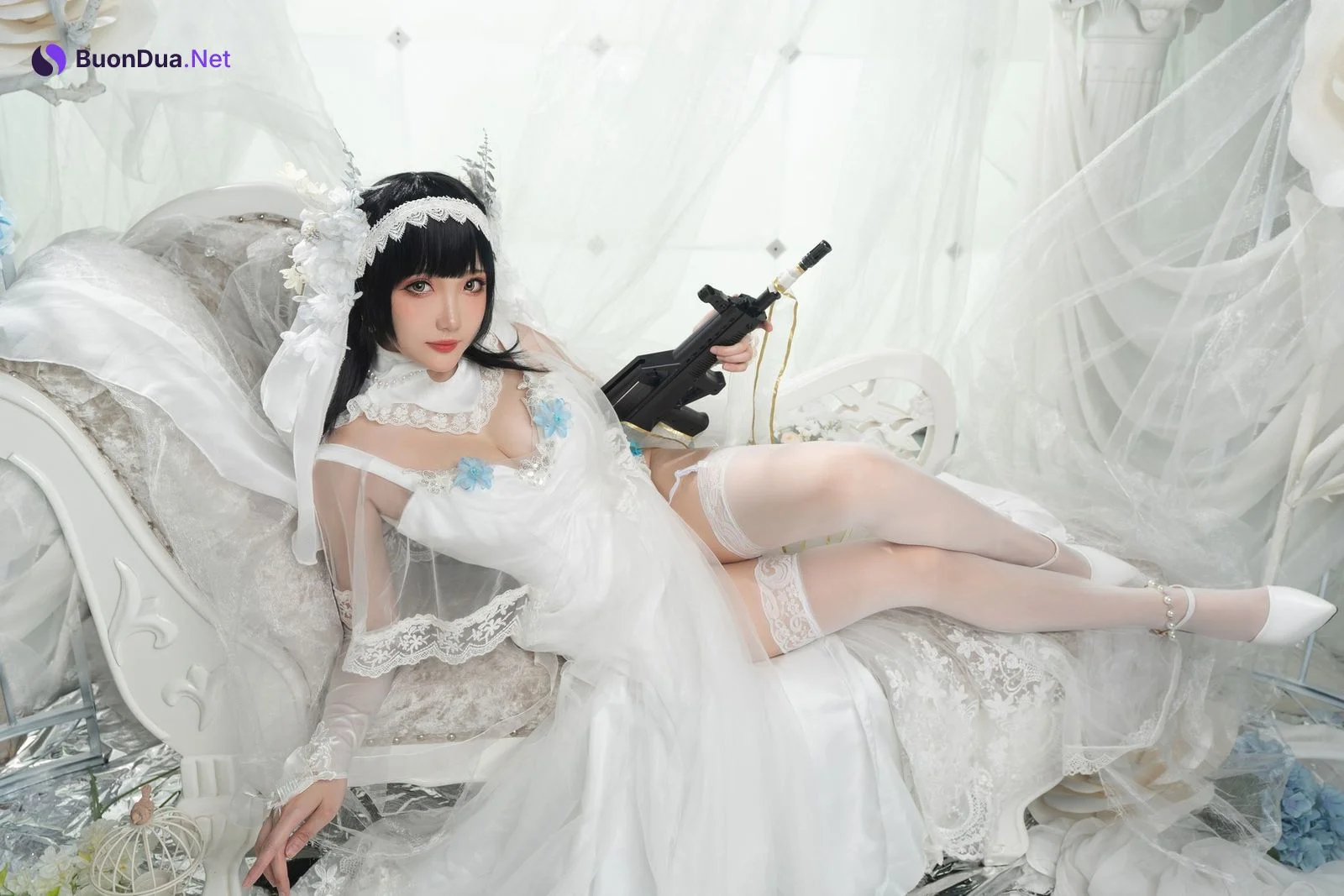瓜希酱 Cosplay 95式花嫁 - Photo 10