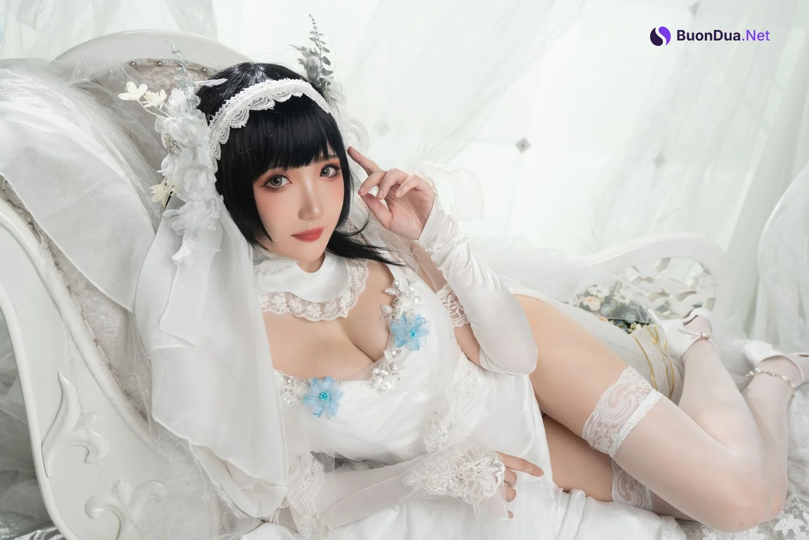 瓜希酱 Cosplay 95式花嫁 - Photo 11