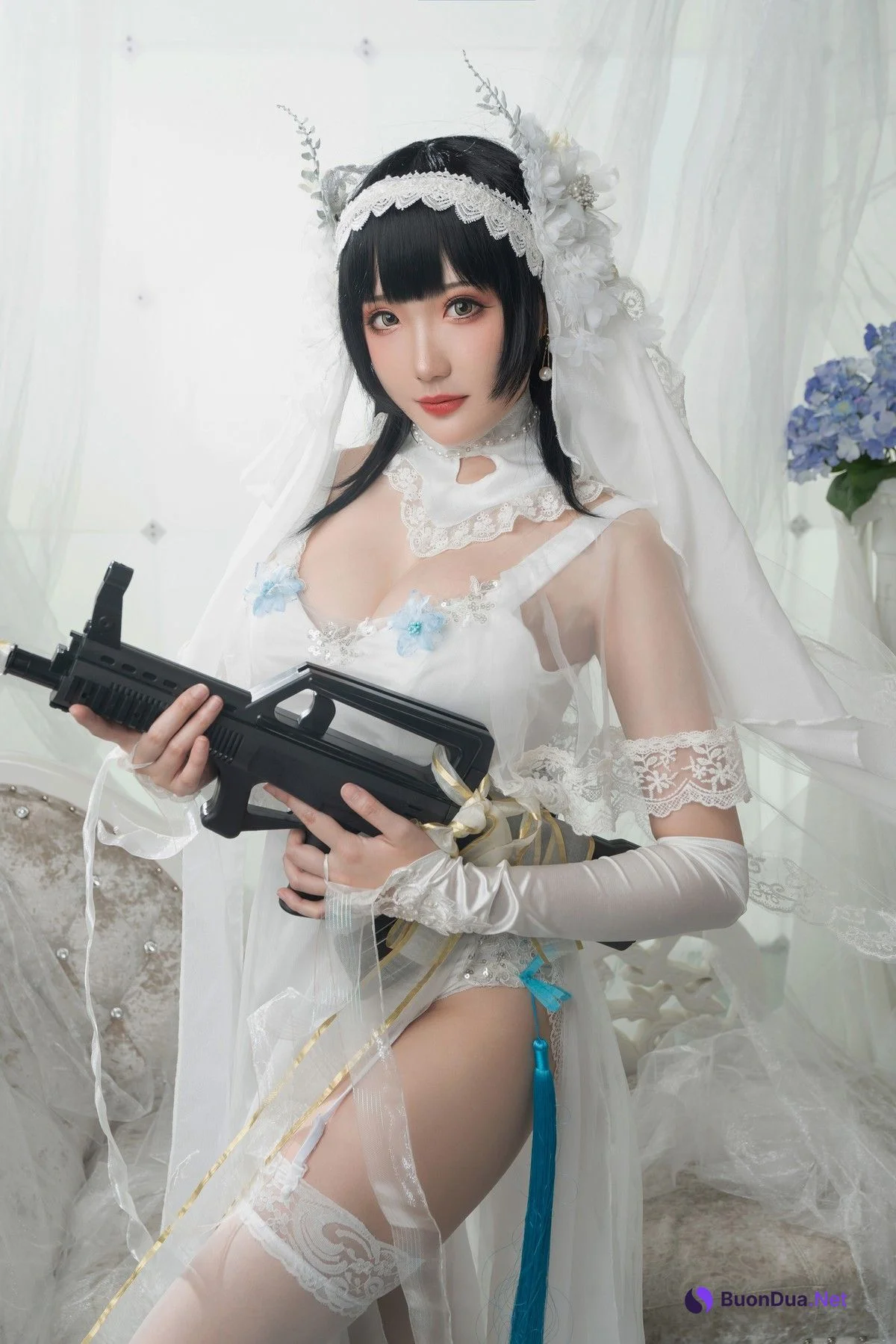 瓜希酱 Cosplay 95式花嫁 - Photo 12