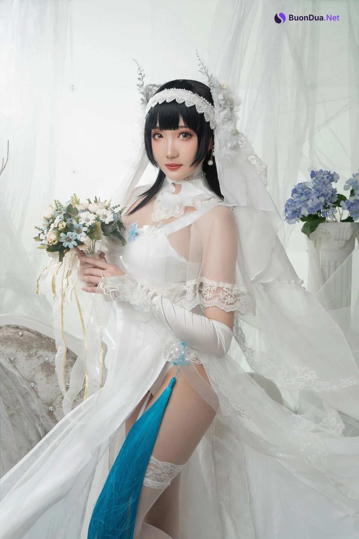 瓜希酱 Cosplay 95式花嫁 - Photo 13