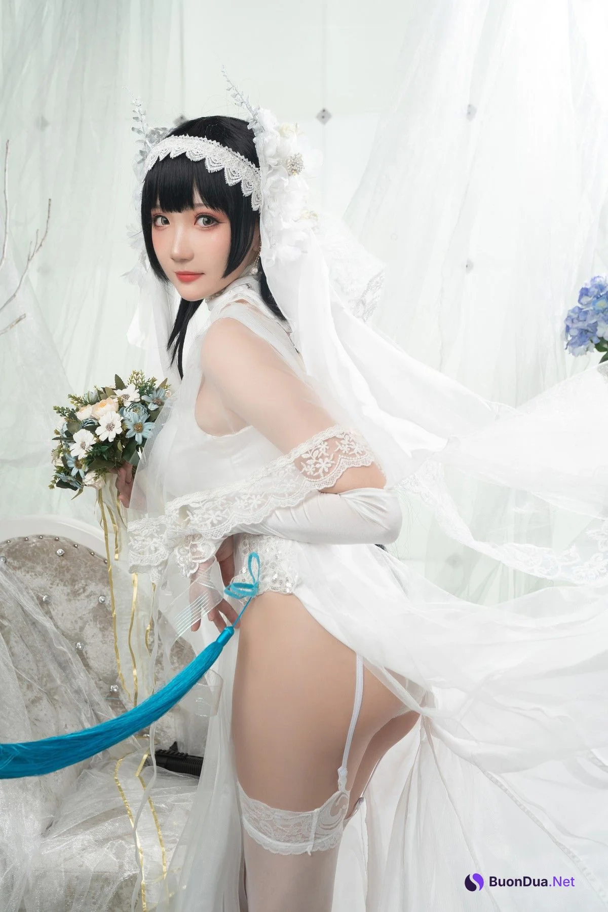 瓜希酱 Cosplay 95式花嫁 - Photo 15