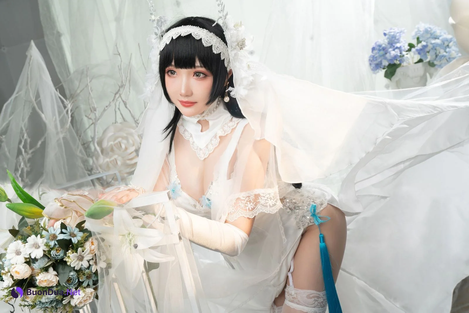 瓜希酱 Cosplay 95式花嫁 - Photo 18