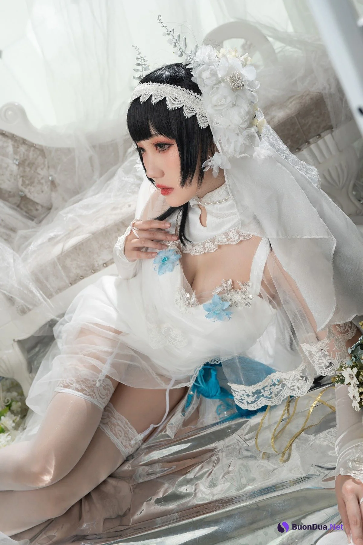 瓜希酱 Cosplay 95式花嫁 - Photo 20