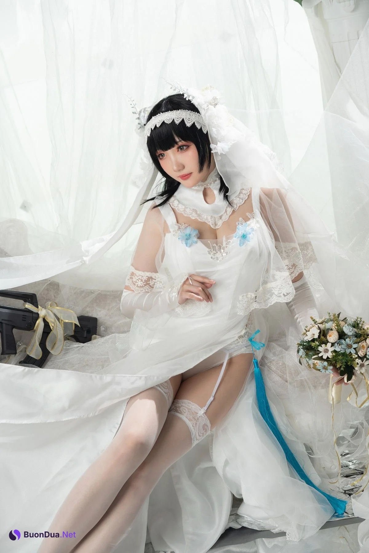 瓜希酱 Cosplay 95式花嫁 - Photo 5