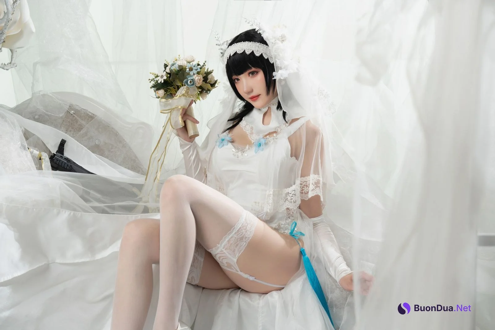 瓜希酱 Cosplay 95式花嫁 - Photo 6