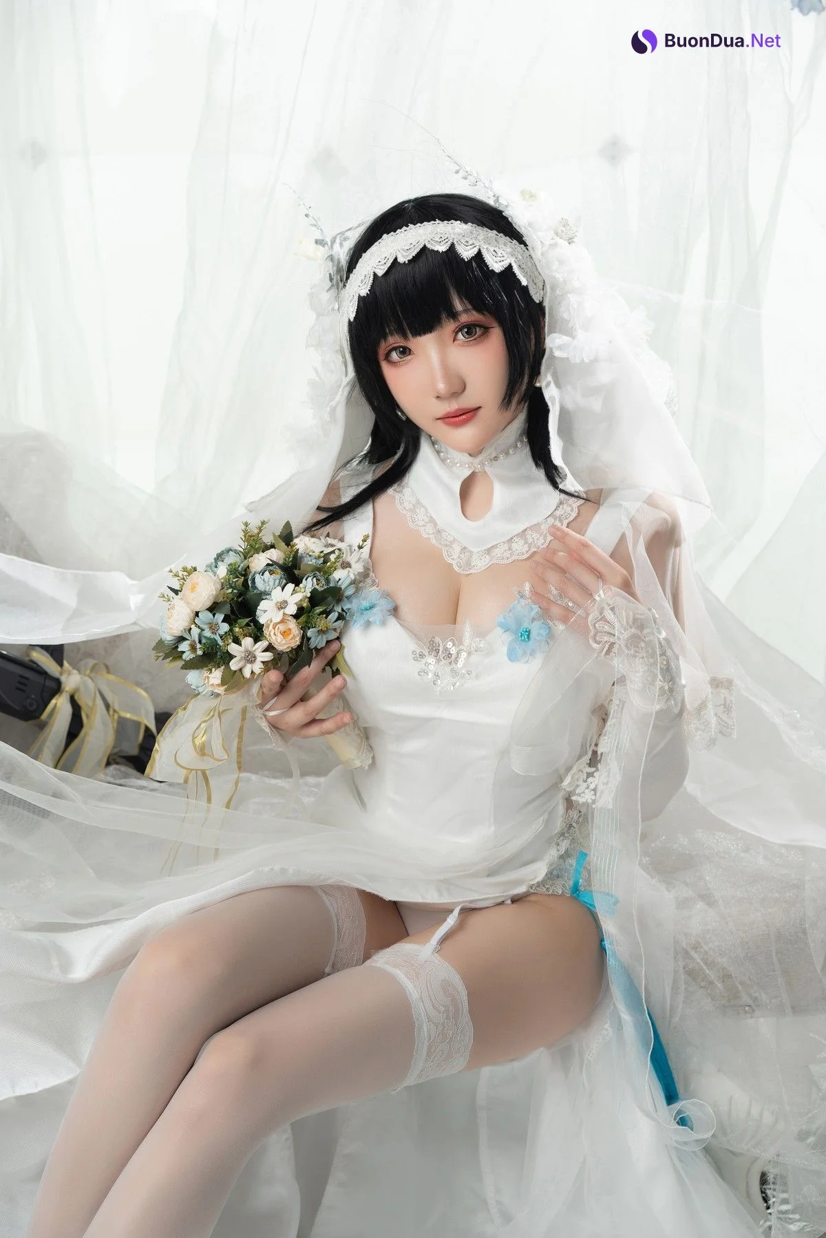 瓜希酱 Cosplay 95式花嫁 - Photo 7