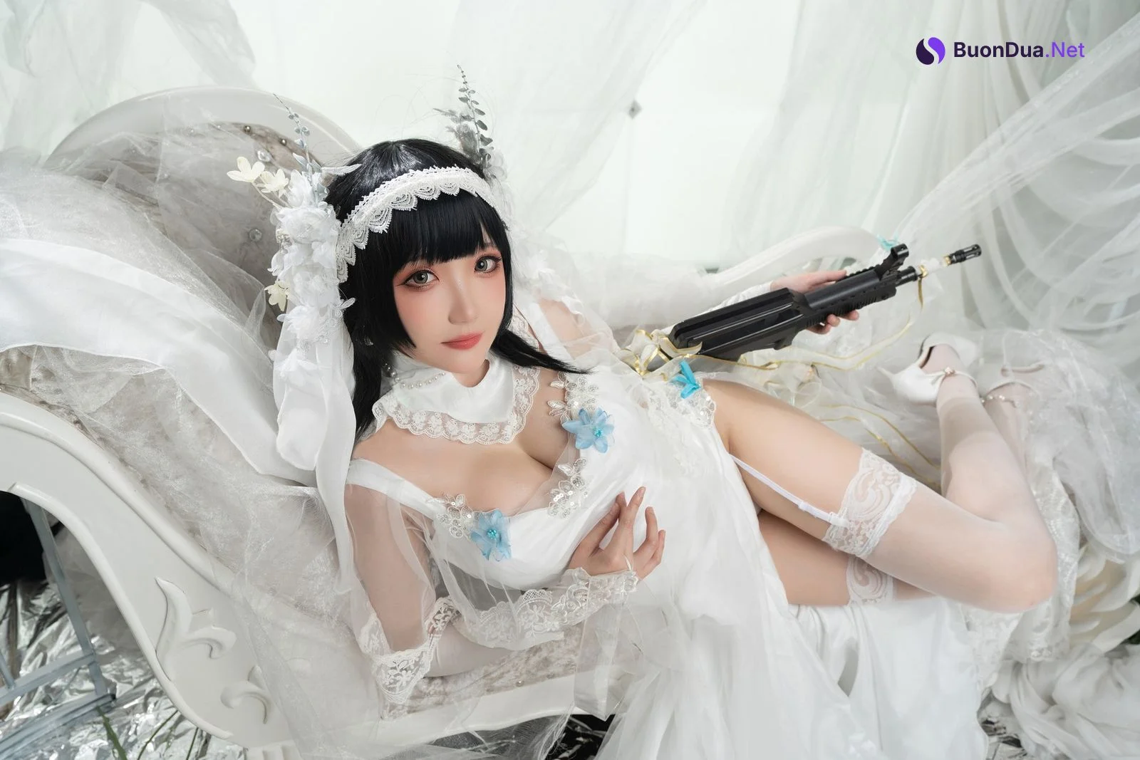 瓜希酱 Cosplay 95式花嫁 - Photo 8