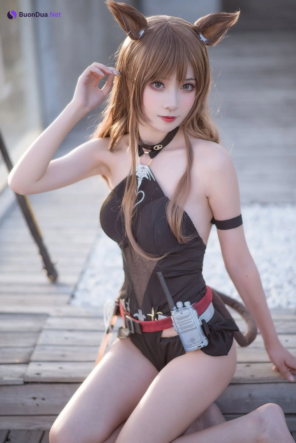 阳炎型小菠萝 Cosplay 天火泳装 - Photo 13