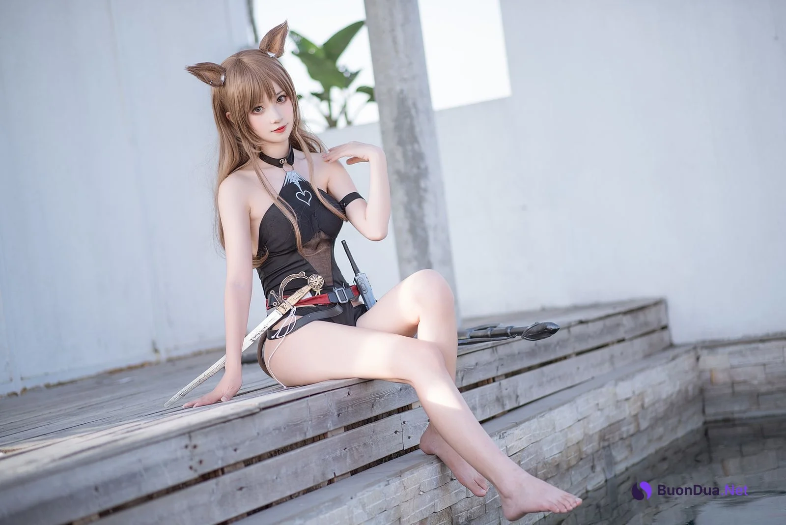 阳炎型小菠萝 Cosplay 天火泳装 - Photo 9