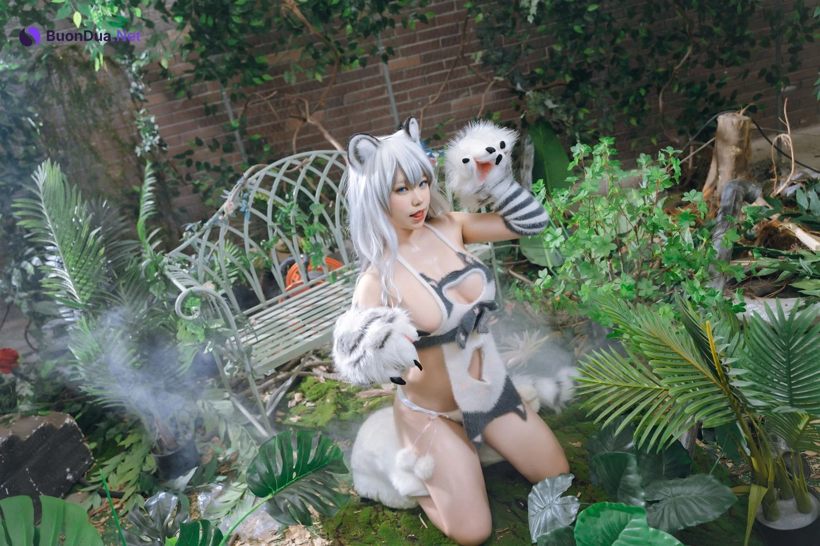 Cosplay 一北亦北 白虎兽娘福瑞 - Photo 19