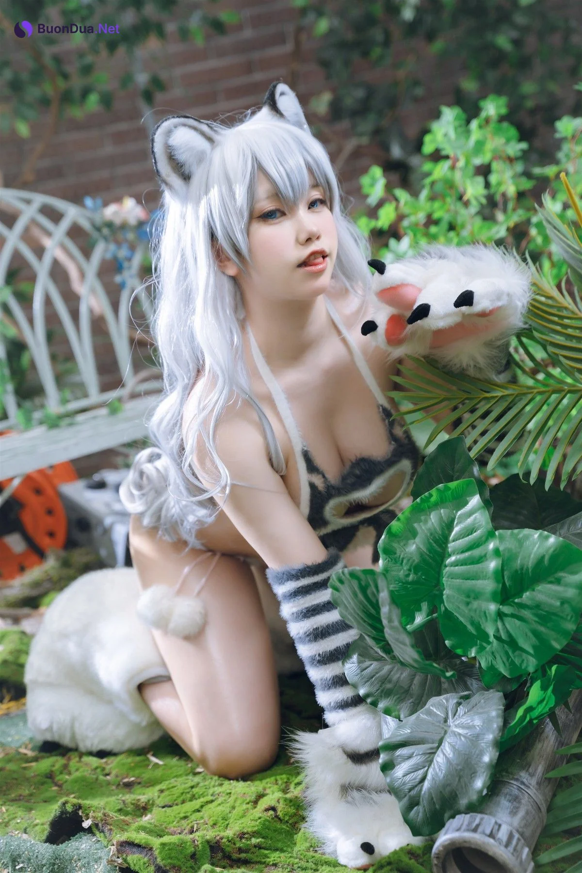 Cosplay 一北亦北 白虎兽娘福瑞 - Photo 20