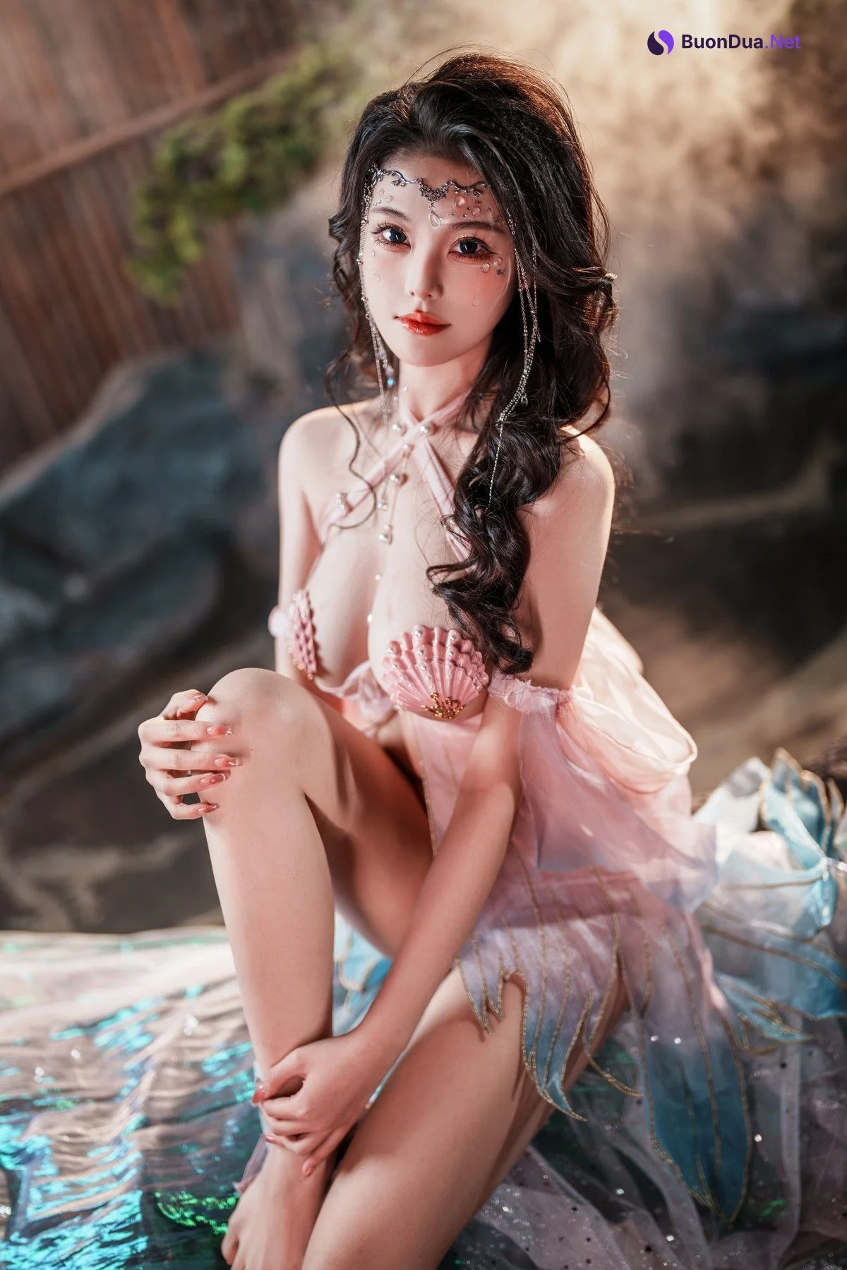 Cosplay 蜜汁猫裘 美人鱼 - Photo 3