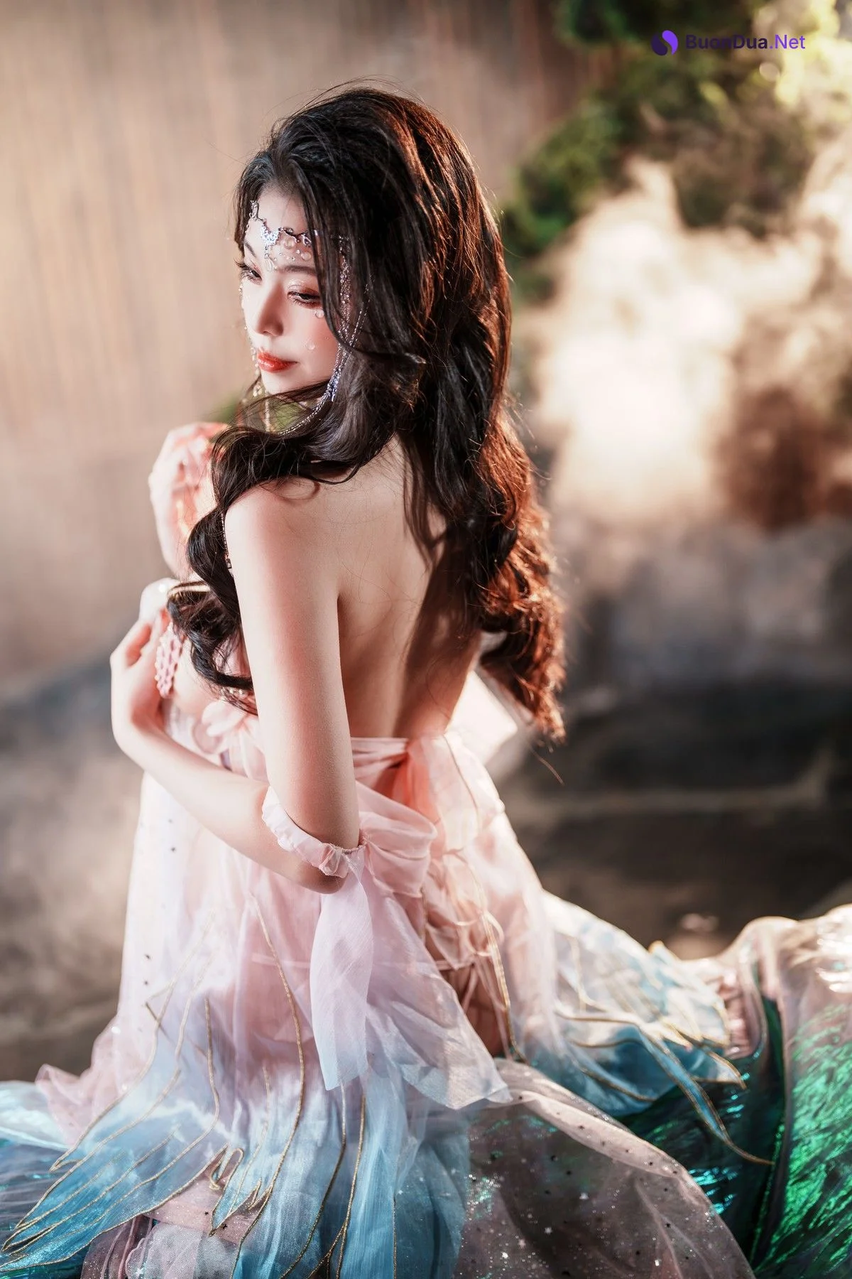 Cosplay 蜜汁猫裘 美人鱼 - Photo 9