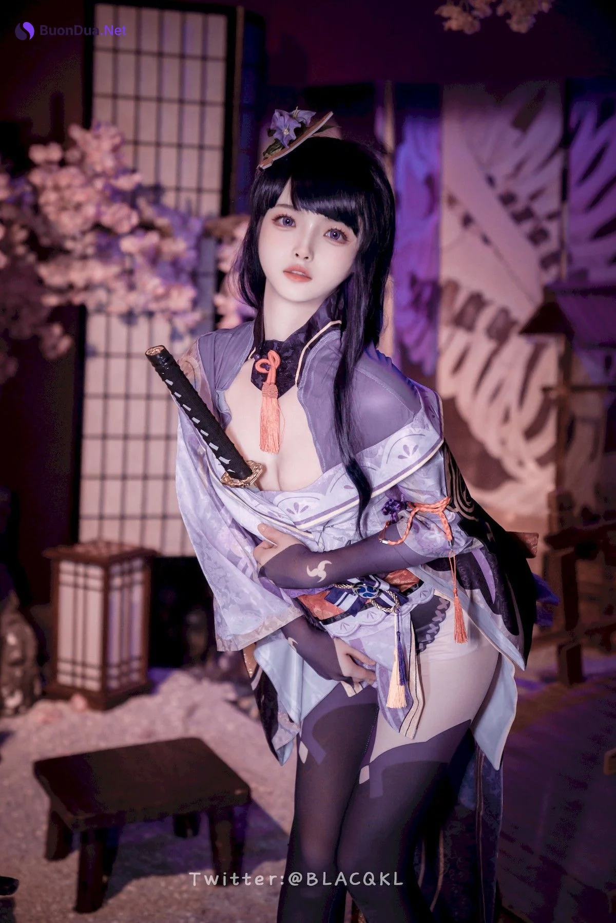 Cosplay 白莉愛吃巧克力 雷電將軍 - Photo 11