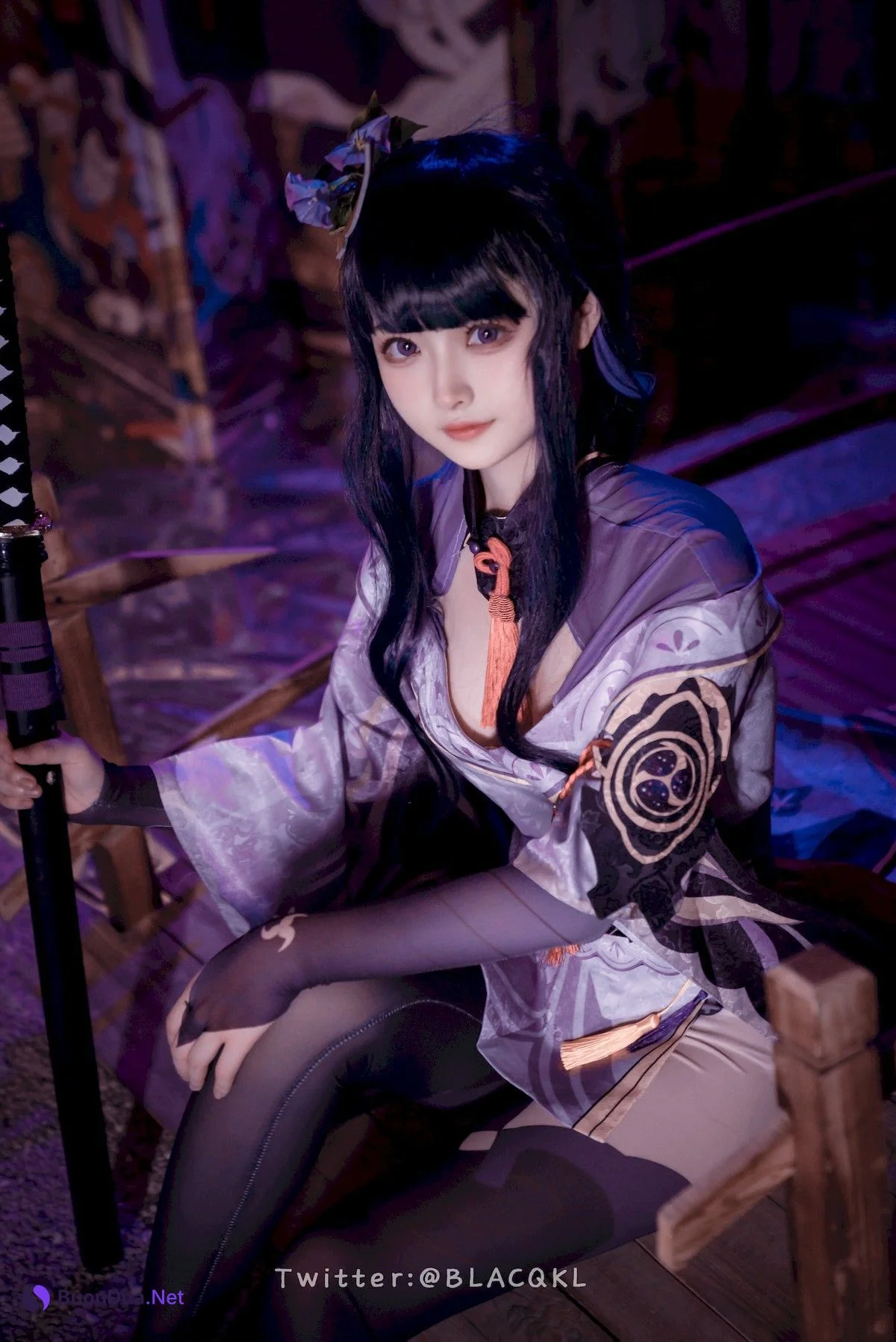 Cosplay 白莉愛吃巧克力 雷電將軍 - Photo 13