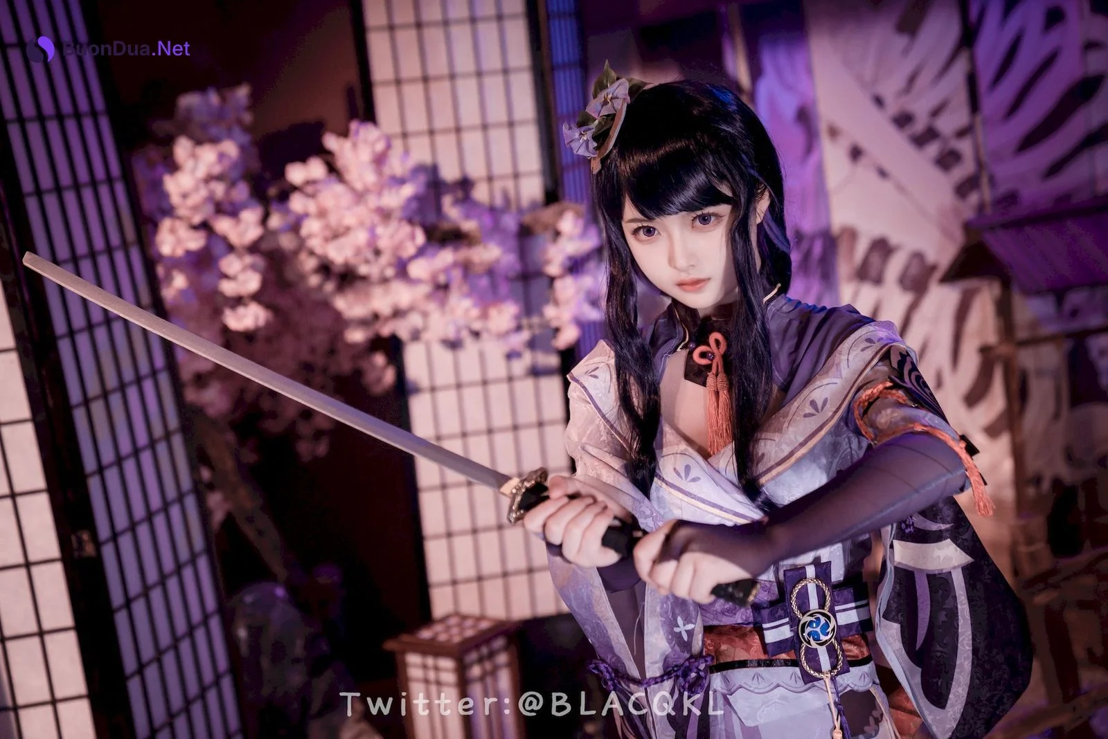 Cosplay 白莉愛吃巧克力 雷電將軍 - Photo 14
