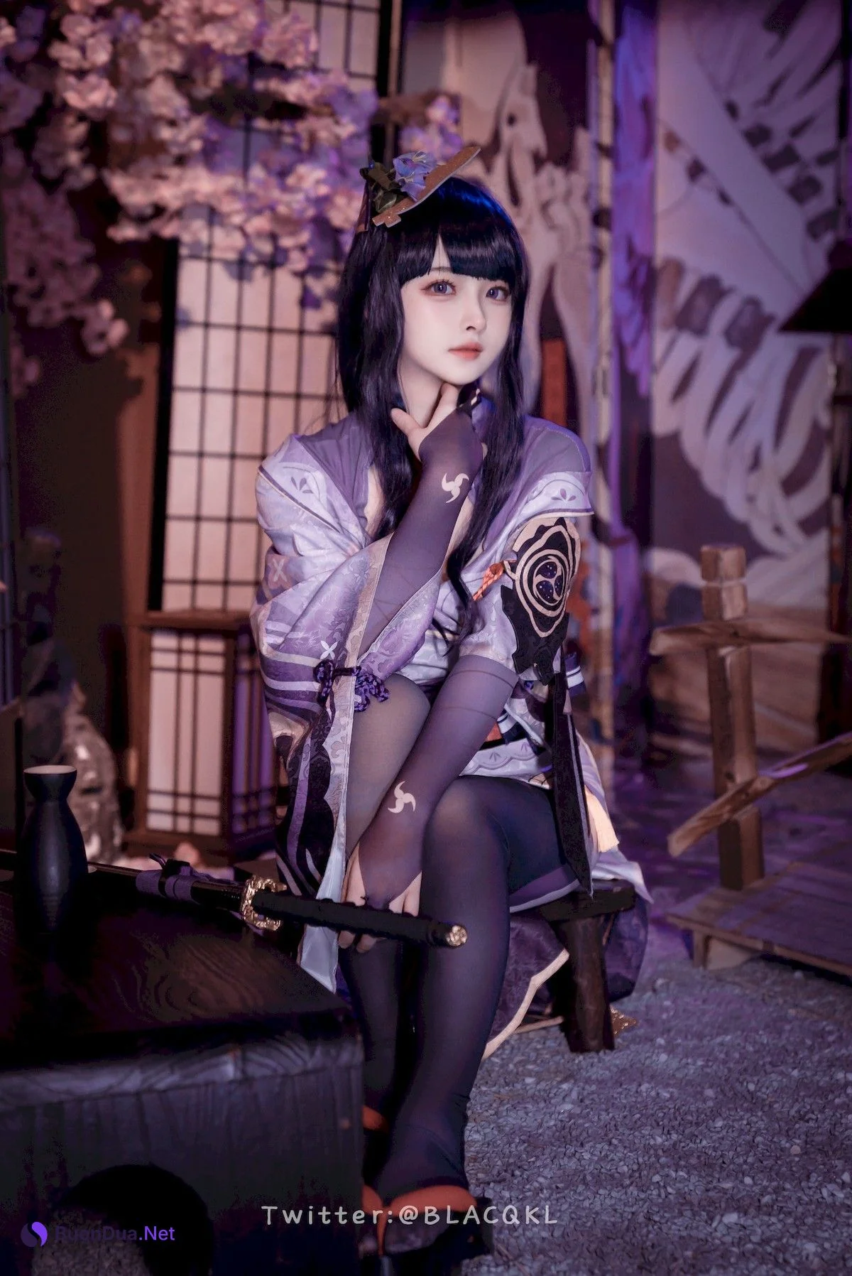 Cosplay 白莉愛吃巧克力 雷電將軍 - Photo 16