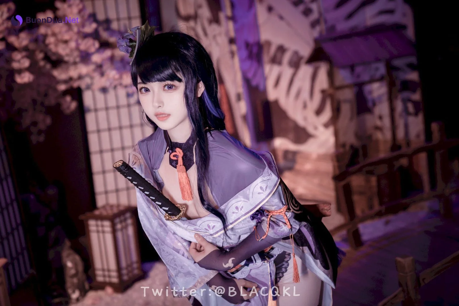 Cosplay 白莉愛吃巧克力 雷電將軍 - Photo 2