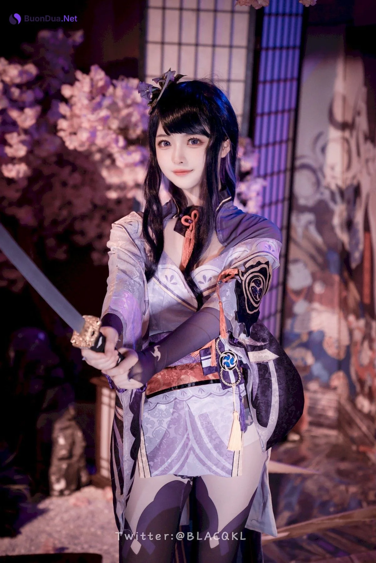 Cosplay 白莉愛吃巧克力 雷電將軍 - Photo 20