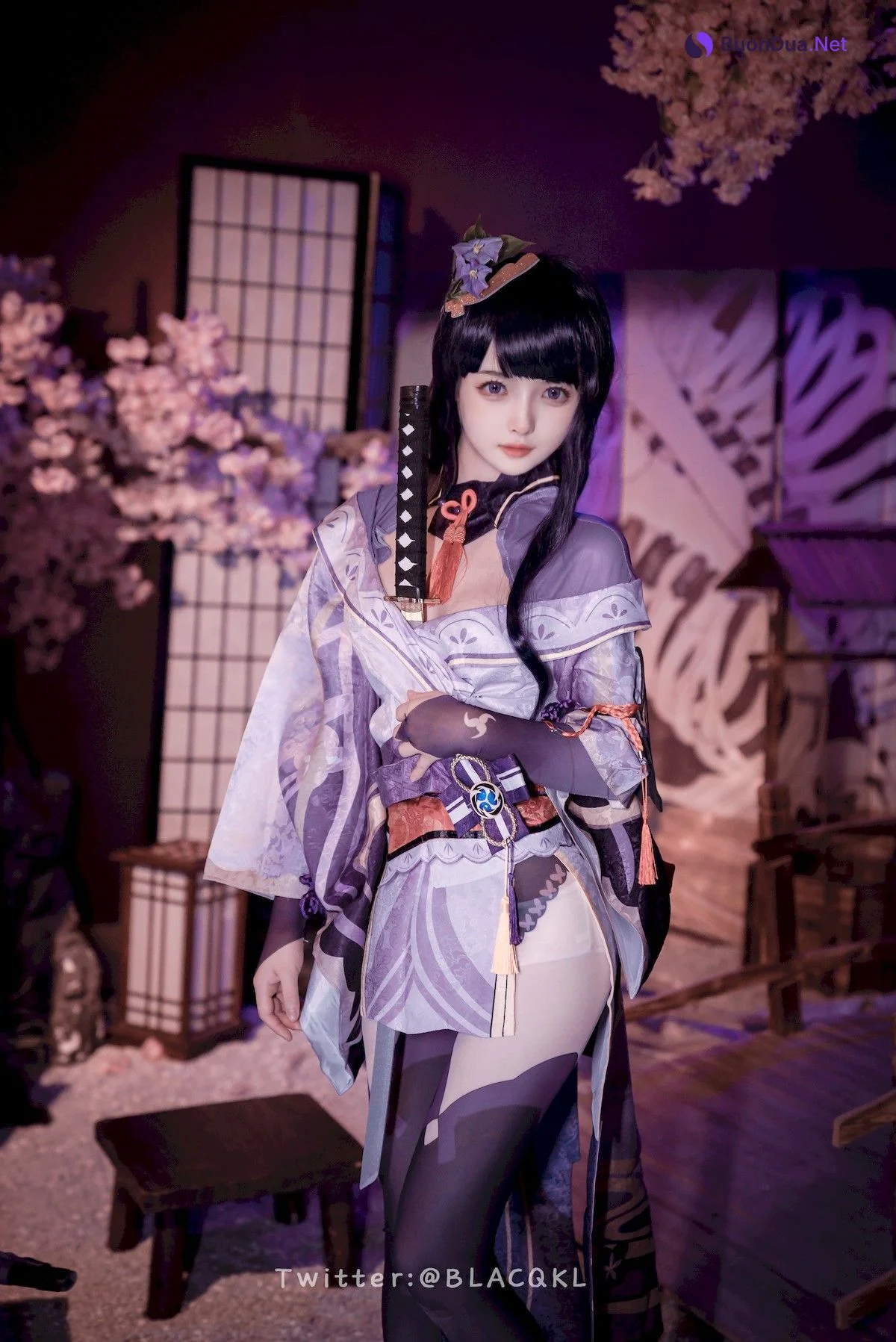 Cosplay 白莉愛吃巧克力 雷電將軍 - Photo 3