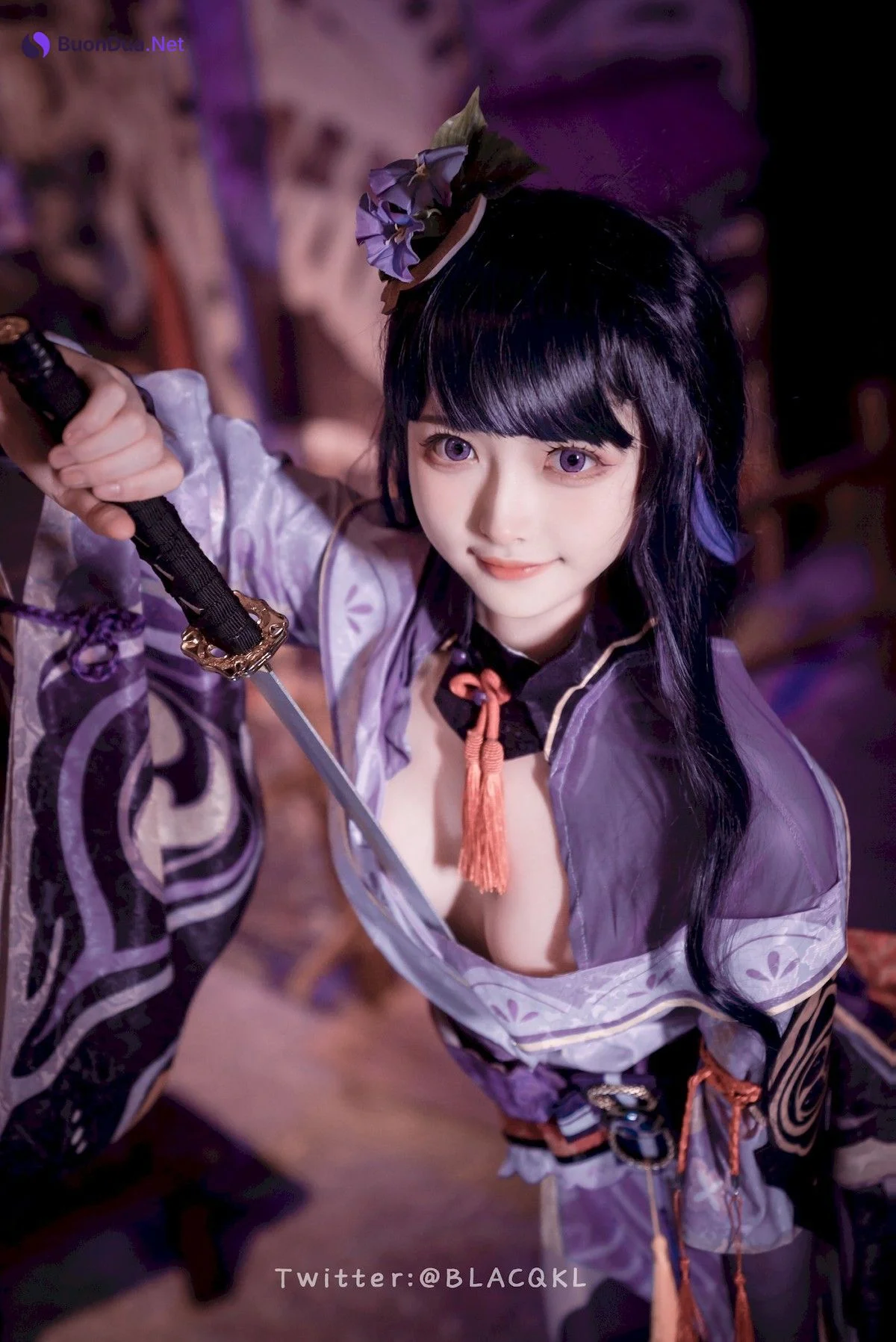 Cosplay 白莉愛吃巧克力 雷電將軍 - Photo 4
