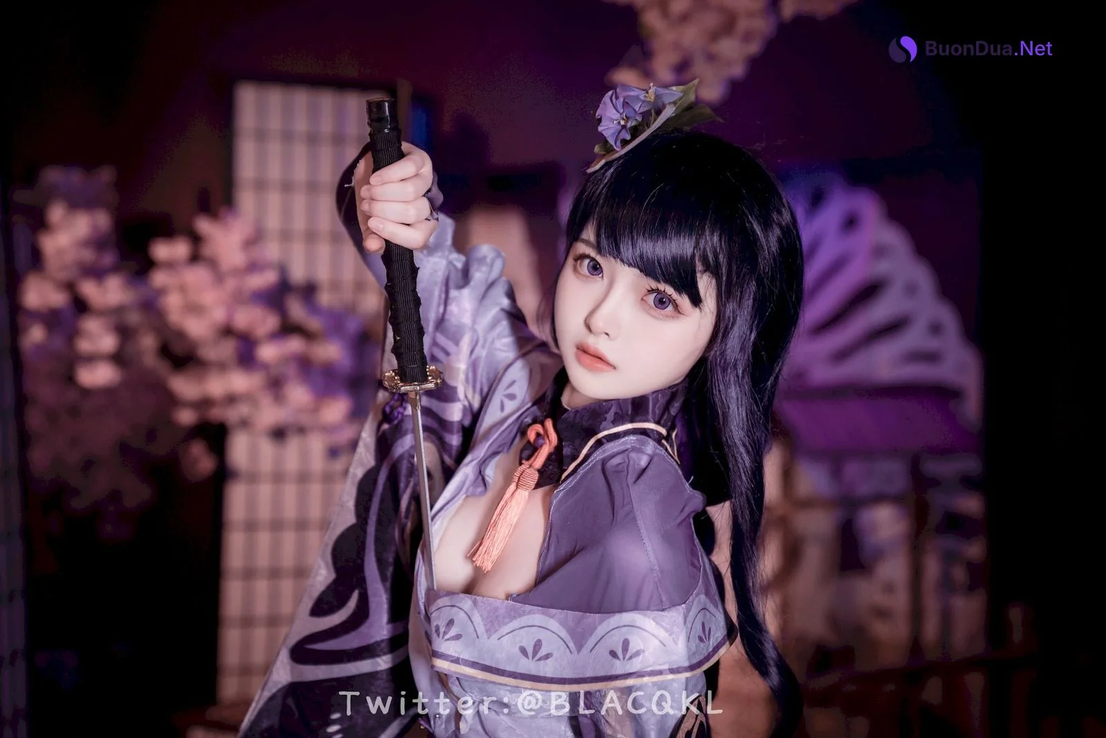 Cosplay 白莉愛吃巧克力 雷電將軍 - Photo 6