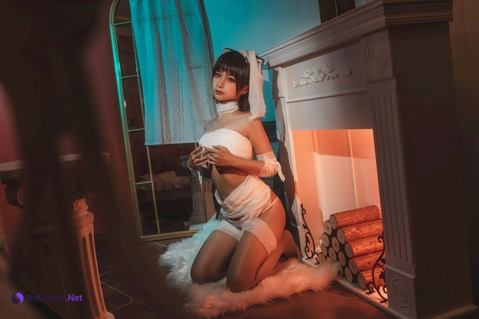 蠢沫沫 Cosplay 绷带猫 - Photo 18