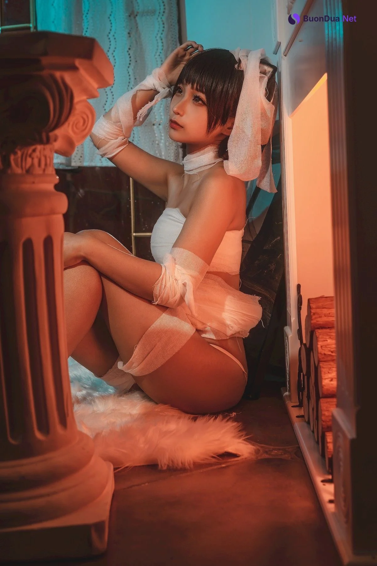 蠢沫沫 Cosplay 绷带猫 - Photo 19