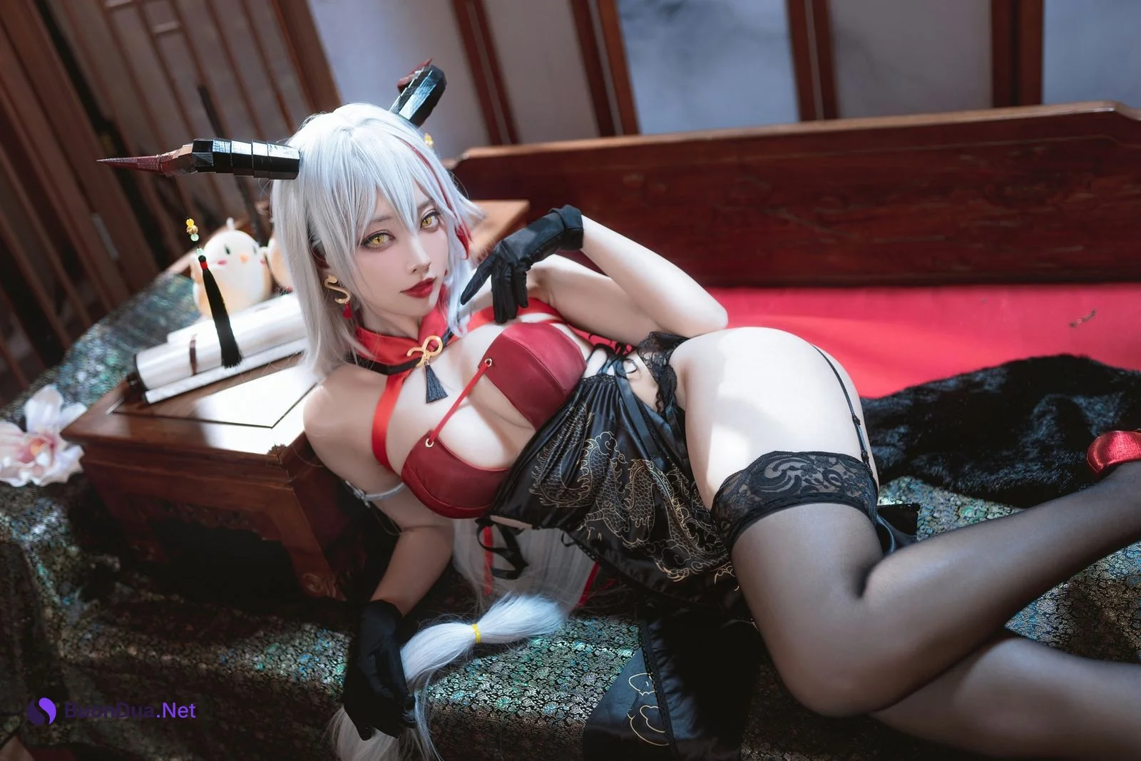 Cosplay 宮本桜 埃吉尔旗袍 - Photo 17
