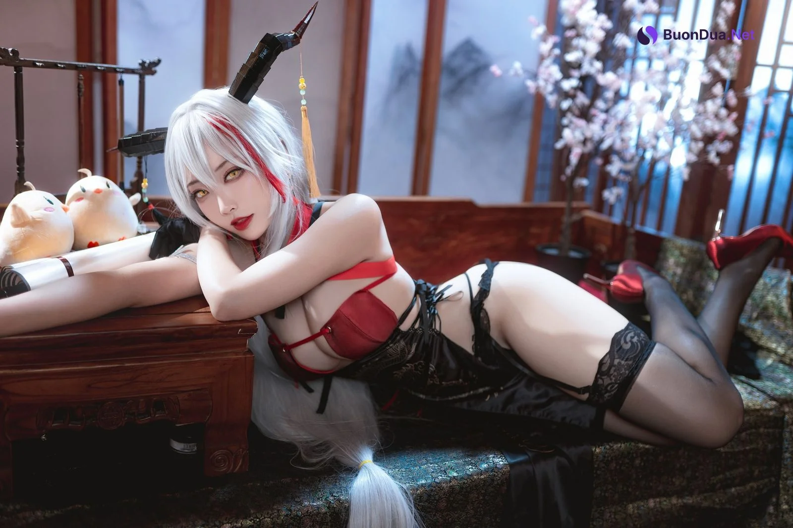 Cosplay 宮本桜 埃吉尔旗袍 - Photo 18