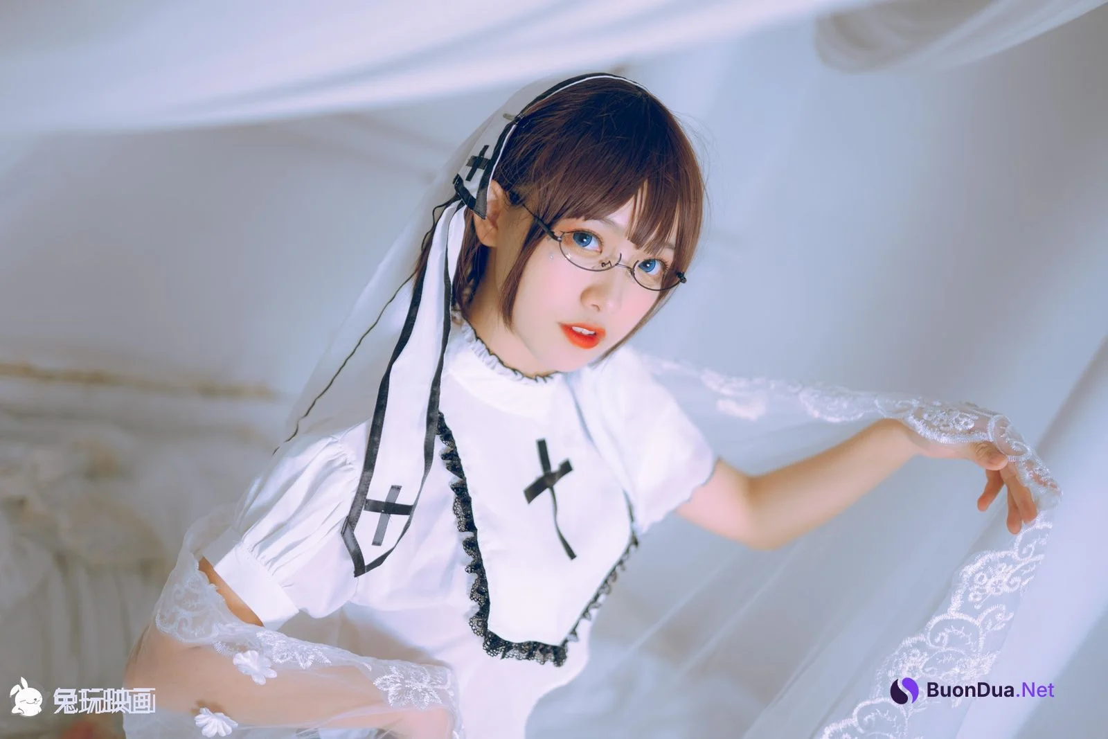 Cosplay 兔玩映画 白色修女 - Photo 12