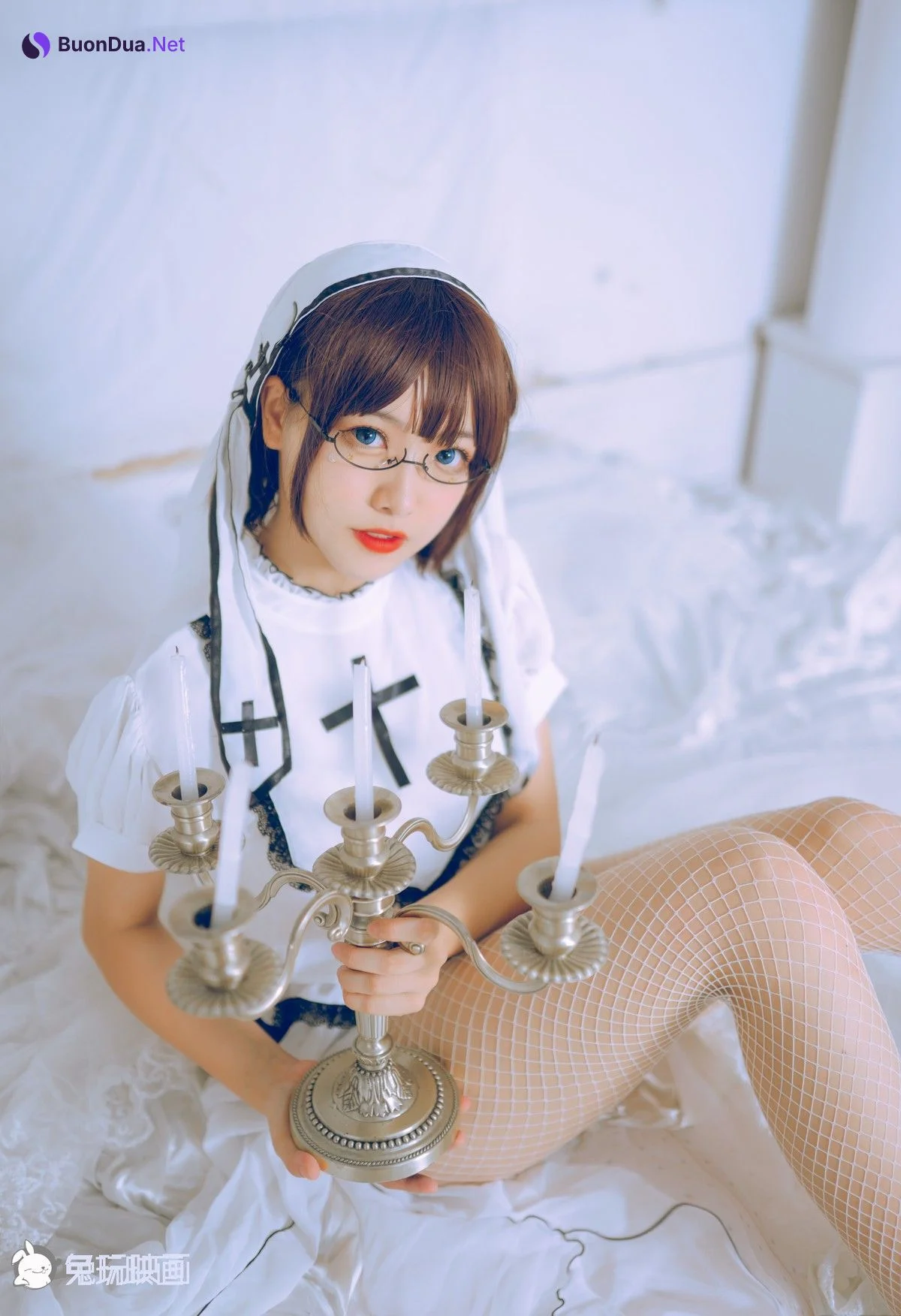 Cosplay 兔玩映画 白色修女 - Photo 18