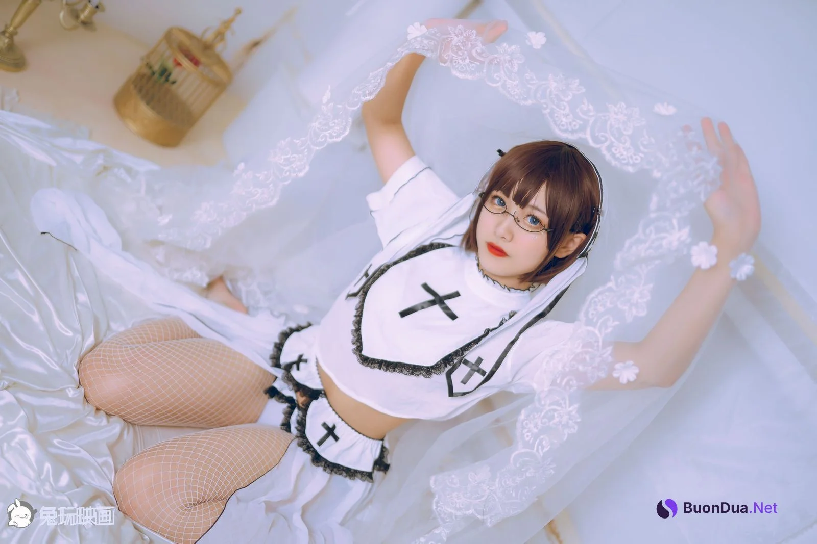 Cosplay 兔玩映画 白色修女 - Photo 4