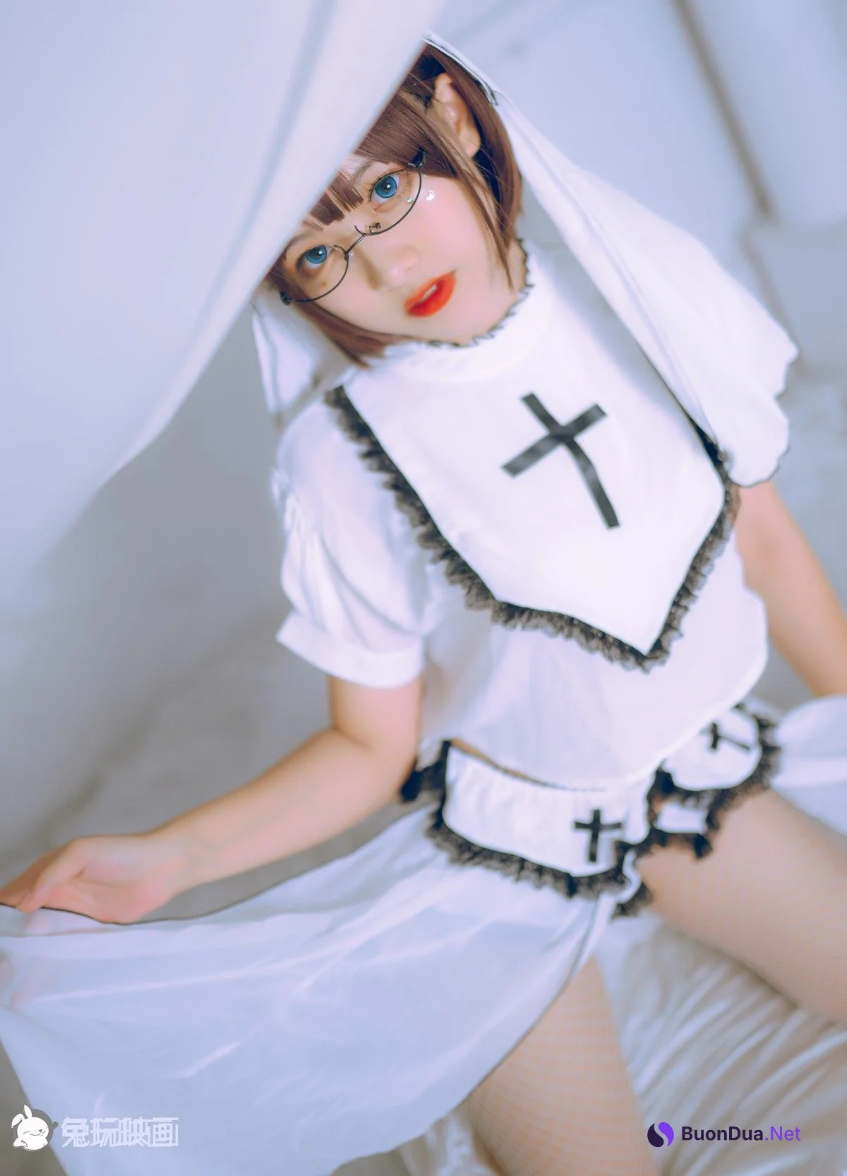 Cosplay 兔玩映画 白色修女 - Photo 8