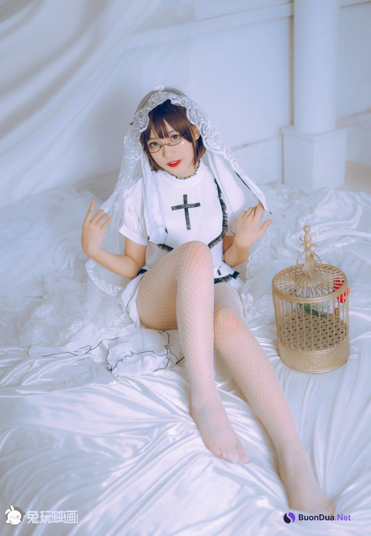 Cosplay 兔玩映画 白色修女 - Photo 9