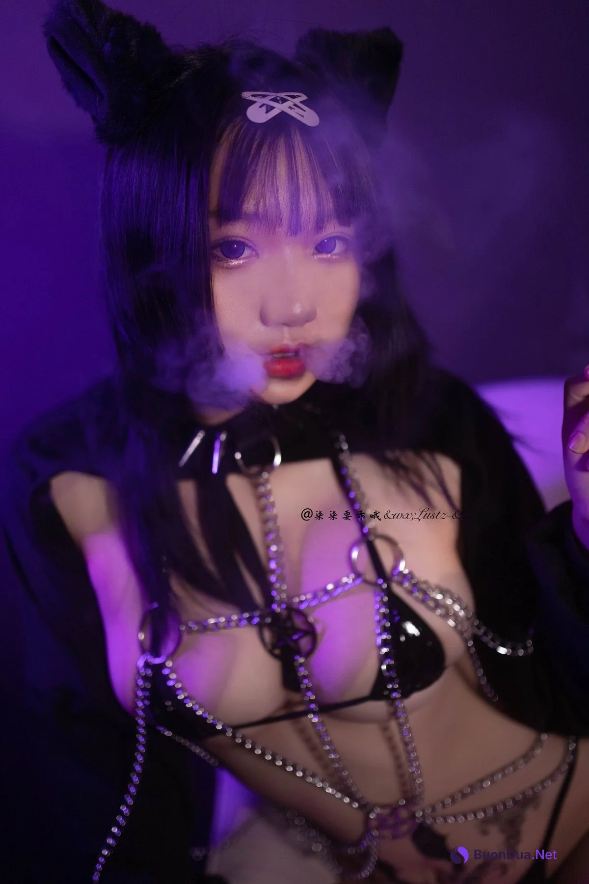 Cosplay 柒柒要乖哦 魅魔出差 - Photo 5