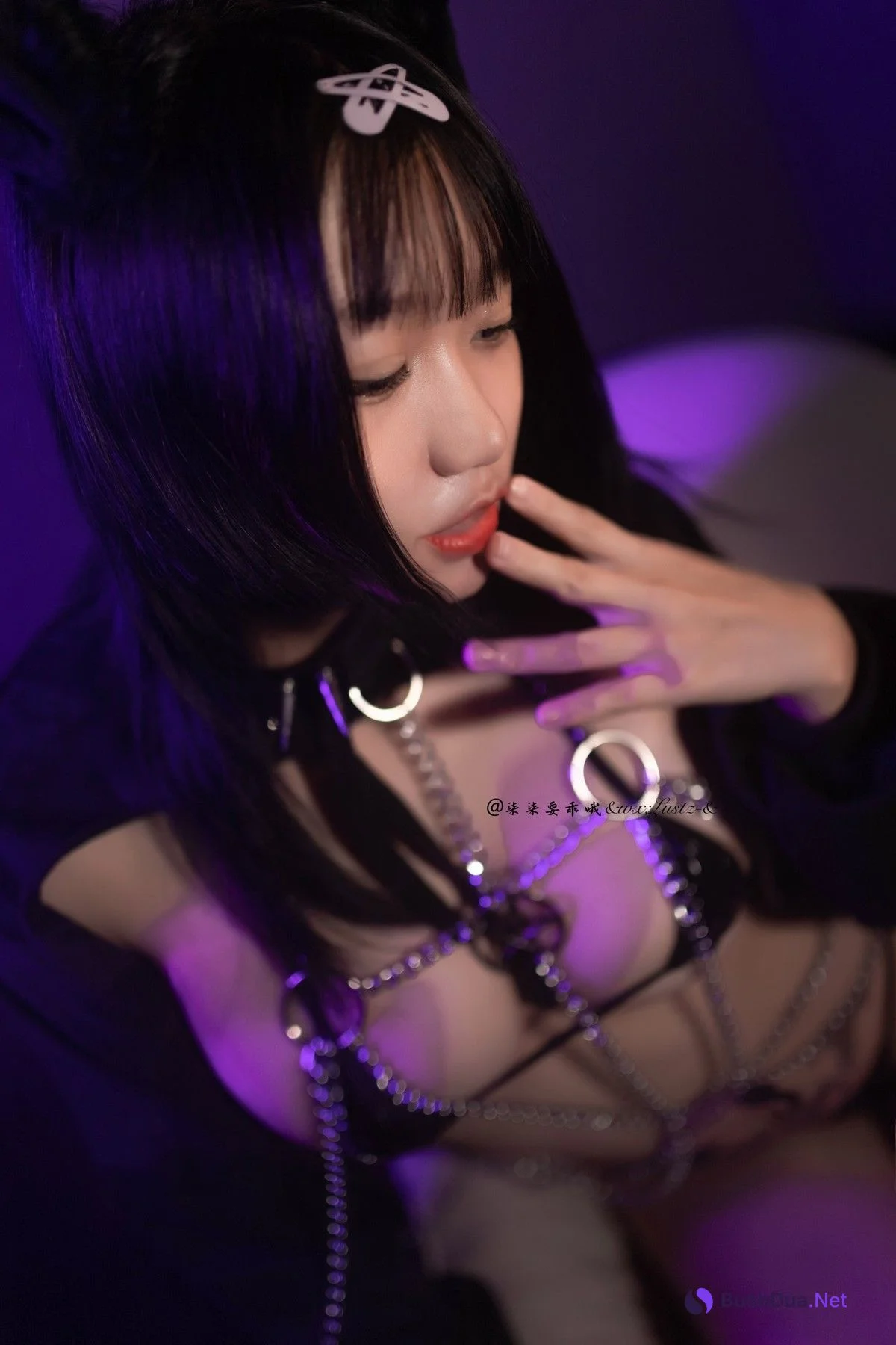 Cosplay 柒柒要乖哦 魅魔出差 - Photo 6
