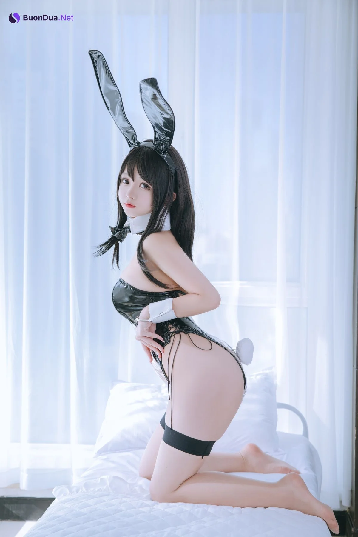 Cosplay 日奈娇 透明兔女郎 - Photo 7