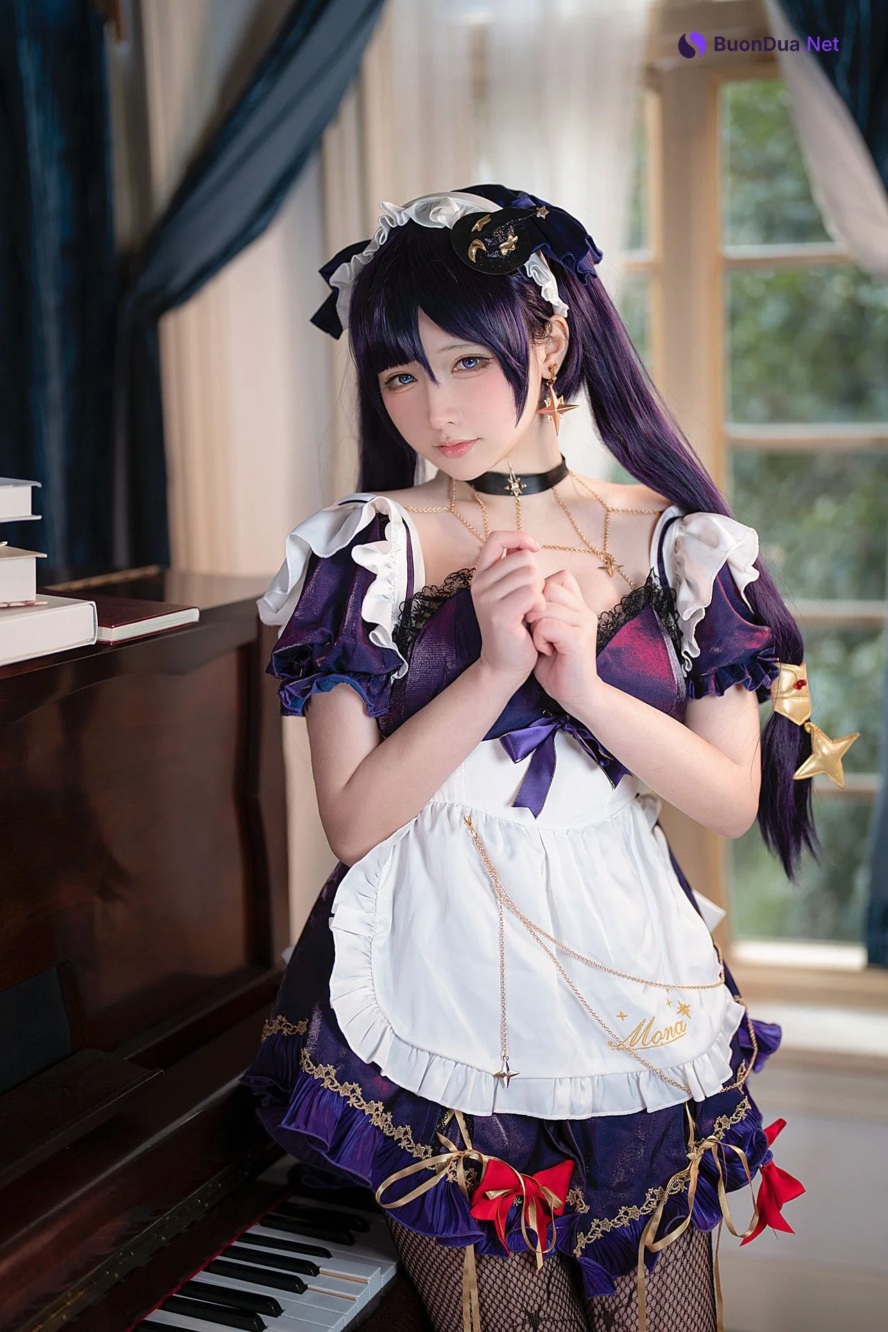 Cosplay 樱梨梨 莫娜女仆 - Photo 13