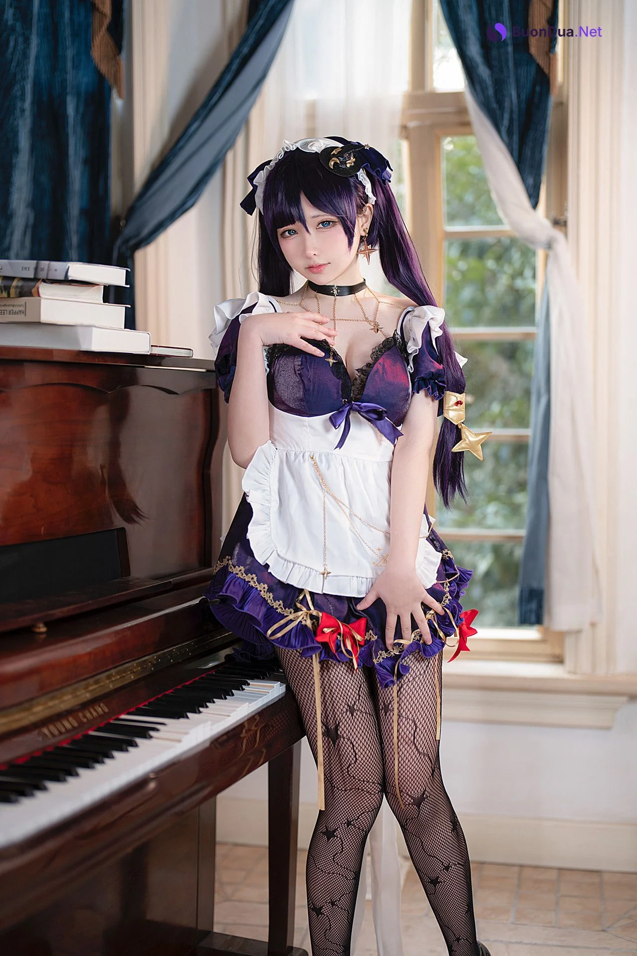 Cosplay 樱梨梨 莫娜女仆 - Photo 2