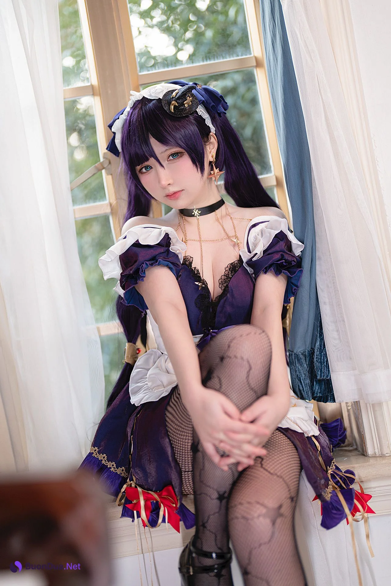 Cosplay 樱梨梨 莫娜女仆 - Photo 3