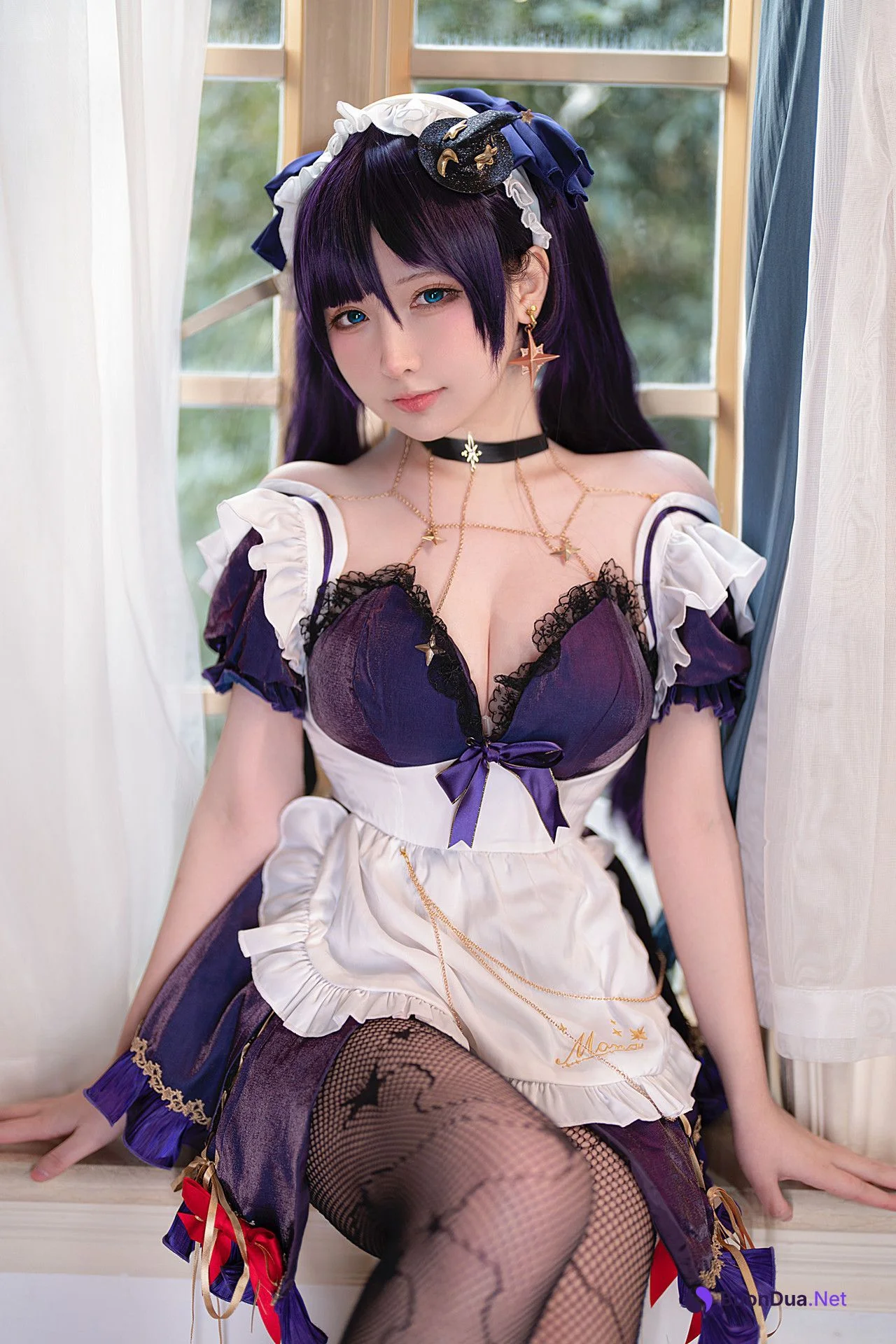 Cosplay 樱梨梨 莫娜女仆 - Photo 4